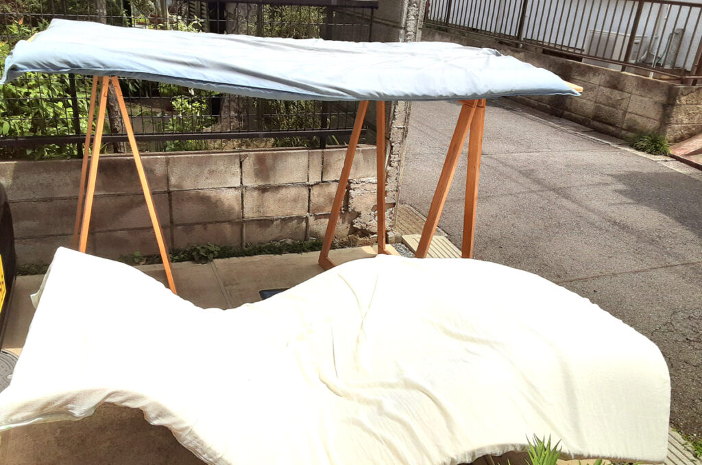 すのこを「たてかけ型」付きで作ってみた | ハウスカスタマンドットコム